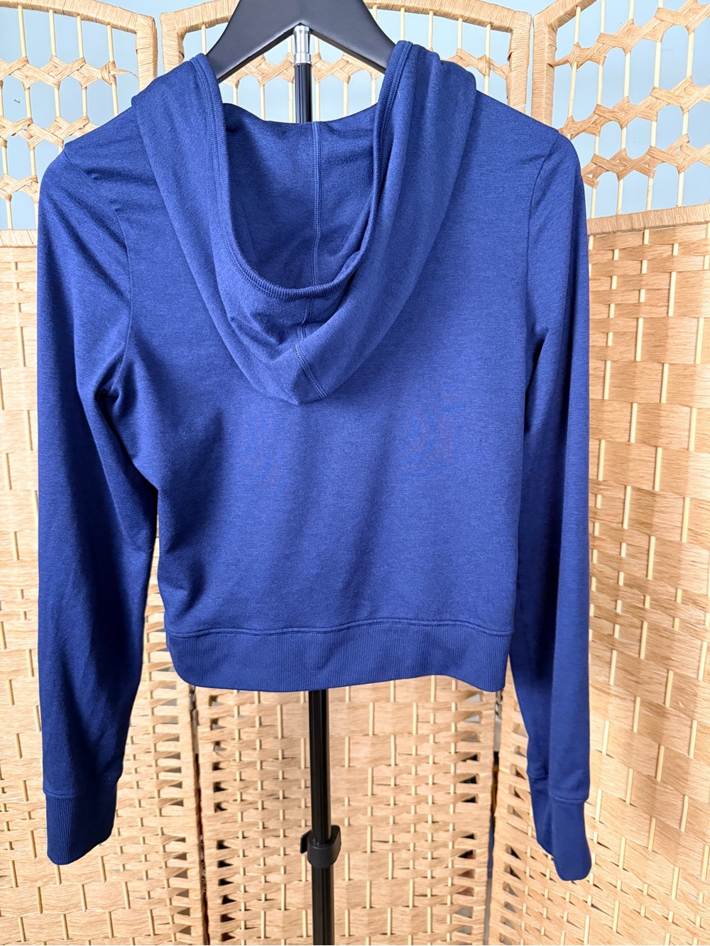#221 Vuori Modern Full Zip Hoodie Blue Coast Heather Size Small - Picture 2 of 7